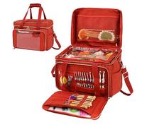 Sac à crochet - Compartiment séparateur intérieur, panier de grande capacité avec sangle réglable, organisateur à tricoter | Support pour bébé, débutant, bricoleur, accessoire