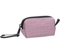 Sac à crottes chien - Vika Lila - polyester - fermeture éclair + mousqueton - 9x4x5,5 cm - 1 rouleau 20 sacs gratuit