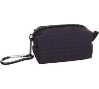 Sac à crottes Chien - Vika Violet - Polyester - Fermeture éclair + Mousqueton - 9x4x5,5 cm - 1 Rouleau 20 Sacs Gratuit