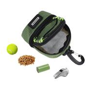 Sac à de Dressage avec Crochet, Réfléchissant, Imperméable, Portable | Porte-Croquettes Distributeur de Sacs à Déjections pour Chiot Petit Moyen Grand Extérieur Camping