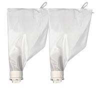 Sac à débris pour nettoyeur de piscine 360002 / EU16 avec fermeture éclair pour nettoyeur de piscine Pentair Kreepy Krauly Legend, Platinum, Letro 2Pcs
