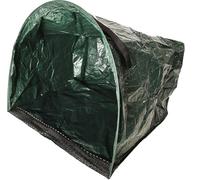 Sac à déchets de jardin BURI avec bord de balayage 150L Conteneur à déchets de jardin Collecteur de feuilles Sac à gazon