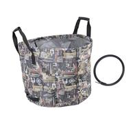 Sac à déchets de jardin réutilisable, collecteur de déchets de grande capacité en toile Conteneur de rangement de feuilles de jardin pour jardin extérieur pelouse