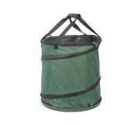 Sac à Déchets Pop-up 165 L, avec Hardshell Bottom Garden Waste Bags,Sac à Feuilles Pliable Autodéployable, Sac de Jardin Réutilisable avec Poignées, pour Feuilles, Herbe, Débris Végétaux, Vert