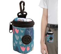Sac À Déchets Pour Animaux De Compagnie - Porte-crottes Réutilisable | Distributeur De Nettoyage Pour Chiens | Organisateur De Voyage Étanche, Compagnon De Marche Pour Chiot, Pochette En Rouleau Écolo
