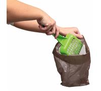 Sac à déchets pour chat - Trixie - Biodégradable - Amidon de maïs - 3 rouleaux de 10 sacs - Vert