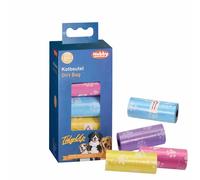 Sac à déjections canines avec empreinte de patte Nobby Pet TidyUp Lot économique (x10) Multicolore TU