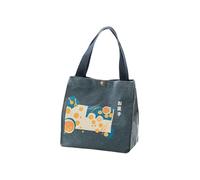 Sac à déjeuner avec poignée pour école, nourriture, sac à main, sac à main, boîte à déjeuner réutilisable, pour enfants, bleu foncé