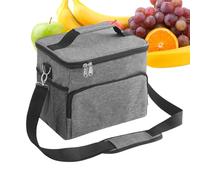 Sac à déjeuner Borsa Pranzo Isolata Grande Capacità, Borsa Morbida Impermeabile Riutilizzabile Senza Perdite Scuola Ufficio Spiaggia Picnic Donne Uomini Ragazze Ragazzi Adulti | Borsa Pranzo Isolata
