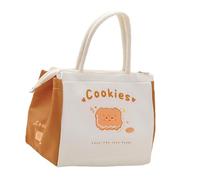 Sac à déjeuner de dessin animé avec doublure imperméable ergonomique et pratique grands sacs de rangement alimentaire pour pique-nique et voyage sacs de pique-nique voyage