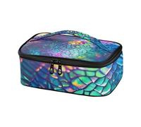 Sac à déjeuner décoratif pour enfants et hommes avec imprimé serpent coloré fluo pour boîte à déjeuner réutilisable lonchera para comida Mujer