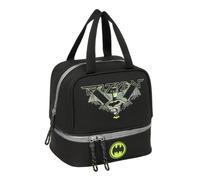 Sac à déjeuner enfant - safta - Mini Batman Game Over - 20x15x20 cm - Multicolore - Fermeture éclair - Polyester