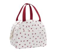 Sac à déjeuner isolé pour le travail, sac à déjeuner pour femme | Sacs à sandwich de grande capacité - sac à lundi à motif imprimé pour la vaisselle, les boissons, les fruits, la bouche