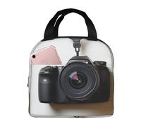 Sac à déjeuner isotherme à suspendre sur un mur blanc pour femme/homme, sac fourre-tout réutilisable, étanche, sac isotherme pour le travail, le bureau, les voyages