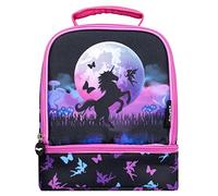 Sac à Déjeuner Isotherme de Haute Qualité | Sac Repas Enfants | Double Compartiment | Sac à Lunch Portatif à Compartiments Séparés Réutilisable | Lunchbox et Boite a gouter enfant| École Primaire