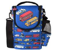 Sac à Déjeuner Isotherme de Haute Qualité | Sac Repas Enfants | Double Compartiment | Sac à Lunch Portatif à Compartiments Séparés Réutilisable | Lunchbox et Boite a gouter enfant École Primaire