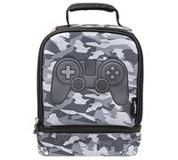 Sac à Déjeuner Isotherme de Haute Qualité | Sac Repas Enfants | Double Compartiment | Sac à Lunch Portatif à Compartiments Séparés Réutilisable | Lunchbox et Boite a gouter enfant| École Primaire