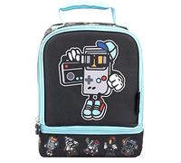 Sac à Déjeuner Isotherme de Haute Qualité | Sac Repas Enfants | Double Compartiment | Sac à Lunch Portatif à Compartiments Séparés Réutilisable | Lunchbox et Boite a gouter enfant| École Primaire