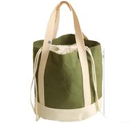 Sac à déjeuner isotherme en toile épaisse avec cordon de serrage