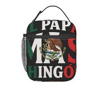 Sac à déjeuner isotherme réutilisable avec motif imprimé mexicain Inspir