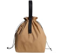 Sac à déjeuner isotherme, sac fourre-tout thermique pour le travail, l'école, sac isotherme avec cordon de serrage et grande capacité pour les trajets quotidiens et une utilisation en extérieur (jaune