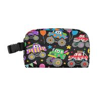 Sac à déjeuner mains libres, simple, moderne, boîte à déjeuner avec boucle, sacs isothermes pour l'école/pique-nique, monstres, camion, coloré