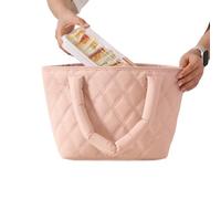 Sac à déjeuner matelassé pour femme avec grand compartiment