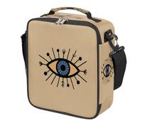 Sac à déjeuner mauvais œil pour garçons et filles, réutilisable, isotherme, étanche avec bandoulière, sac isotherme pour tout-petits, pour l'école, le pique-nique, les voyages, la plage, la randonnée