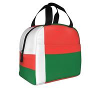 Sac à déjeuner multifonctionnel drapeau de Madagascar design élégant et grande capacité pour le travail, l'école et l'extérieur