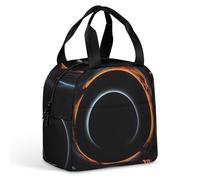 Sac à déjeuner mystérieux cosmique à trous noirs pour homme et femme, sac fourre-tout isotherme portable avec poignée, étanche, réutilisable, pour le travail, le pique-nique, les voyages