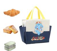 sac à déjeuner | Sac à déjeuner étanche avec motif de dessin animé | Pour bureau, travail, voyage, école, garderie, pique-nique, trajets en plein air