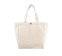 Sac à déjeuner tendance pour femme, petit sac fourre-tout en toile, couleur unie, sac à main avec poignée sur le dessus, grand sac fourre-tout en toile, blanc, One Size