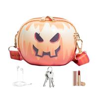 Sac à d'Halloween - Purs à main cross-body de diable visage, sac à main à thème mignon | Sac à bandoulière en cuir PU imperméable pour les achats, les voyages, la soirée de rendez-vous, les