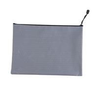 Sac à documents 10 pièces Pour Organiser Et Ranger Des Documents | Sac de classement en toile à fermeture éclair for archives de documents(Grey,23.5*11.5CM)