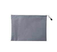 Sac à documents 4 pièces Pour Organiser Et Ranger Des Documents | Sac de rangement étanche à fermeture éclair for archives de bureau, sac de rangement de bureau(Grey,37.5x27.5cm)