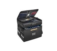 Sac à documents ignifuge avec serrure 2000 ℉, boîte fichiers et étanche 3 couches fermeture éclair for Documents monétaires bijoux Bricolage pour débutants(Flip-top type)