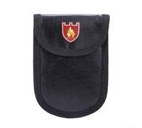 Sac à documents ignifuge résistant à l'eau pour certificats et objets de valeur - Sac solide en fibre de verre 14 x 10 cm