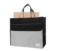 Sac à documents - Organiseur de fichiers portable, léger et polyvalent | Sac fourre-tout A3 avec poignée | Sac de rangement de documents portable de grande capacité pour documents, cartes, actualités,