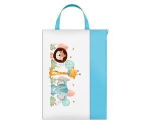 Sac à documents | Poche d'accès à fermeture éclair étanche | Organiseur de rapport de grossesse | pour cartes d'identité, reçus, classeurs, femmes, pères, voyages d'affaires, trajets