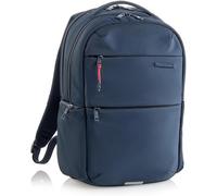 Sac à dos - 2 compartiments - Bleu marine - Imperméable - Pochette PC - 46x35x12