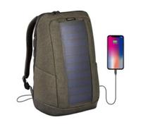 Sac à dos 20 L ICONIC avec panneau solaire 7 W - Olive SUNNYBAG