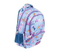 Milan 4 Zipped School Backpack Roller 2 Special Series 25l Bleu Enfants