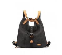 Sac a Dos 35x10x35cm Grande Sac à Dos pour Ordinateur pour Loisirs/Affaire/Scolaire Convertible 2 en 1 pour Femme et Homme Noir