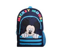 Sac à dos 37 cm avec poche disney mickey bleu bagtrotter