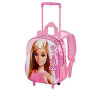 Sac à dos 3D à Roulettes Petit - Barbie Fashion - Rose - Taille Unique Rose G