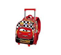 Sac à dos 3D à Roulettes Petit - Disney Cars 3 Racer - Rouge - Taille Unique