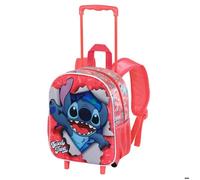 Disney Disney Sac À Dos 3D À roulettes Petit Mixte Enfant Sac à Dos 3D à roulettes Petit Thing, Rose Thing, Taille Unique