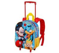 Sac à dos 3D à Roulettes Petit - Disney Mickey Mouse Pal - Bleu - Taille Unique Bleu G