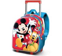 Sac à dos 3D à Roulettes Petit - Disney Mickey Mouse Star - Multicolore - Taille Unique Multicolore