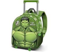 Karactermania Marvel Hulk Rage 3d Wheeled Backpack Vert Enfants
